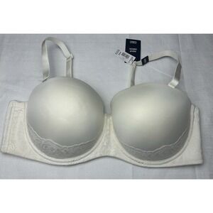 Women's Torrid Curve‎ Micro Cloud Dancer Push-up Strapless Bra 40DD